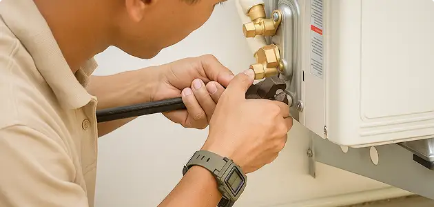 Servicio de reparación de aire acondicionado