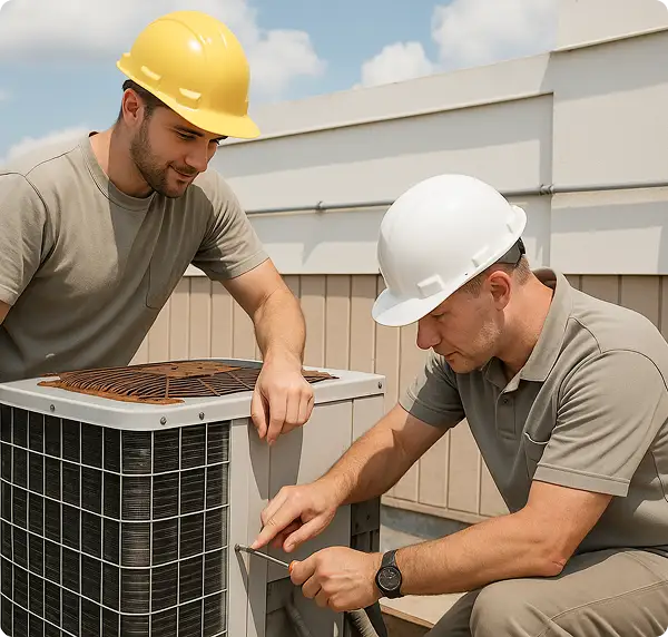 Instalación de sistema HVAC