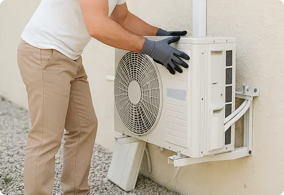 Servicio de reparación de aire acondicionado